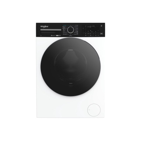 Whirlpool | Washing machine | WPM 87W ADS EE | Energy efficiency class A | Front loading | Washing capacity 8 kg | 1400 RPM | Depth 55 cm | Width 60 cm | Display | Digital | White