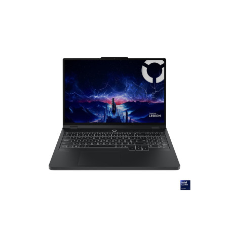 Lenovo- Legion Pro 5 16IAX10 Intel | Eclipse Black | 16 " | OLED | WQXGA | OLED pixels | Glossy | Intel Core Ultra 7 | 255HX | 16 GB | SODIMM DDR5 | Solid-state drive capacity 1000 GB | NVIDIA GeForce RTX 5070 | GDDR7 | 8 GB | Windows 11 Home | 802.11be | Bluetooth version 5.4 | Keyboard language English | Keyboard backlit | Warranty 24 month(s) | Battery warranty 12 month(s)