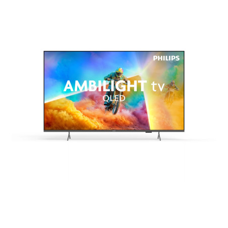Philips 4K QLED Ambilight TV | 43PQS8501/12 | 43" | Smart TV | TITAN OS | UHD | Black