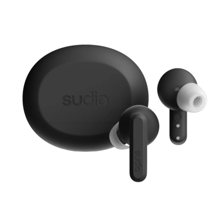 Sudio Earbuds | A3 Pro | Bluetooth | In-ear | Microphone | Cloudy Black | Noise canceling | Wireless