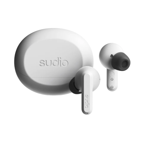Sudio Earbuds | A3 Pro | Bluetooth | In-ear | Microphone | Fog White | Noise canceling | Wireless