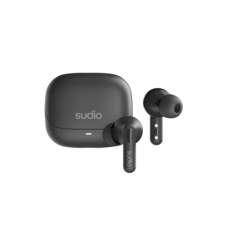 Sudio Earbuds | C8 | Bluetooth | Microphone | Black | Noise canceling | Noise reduction | Wireless