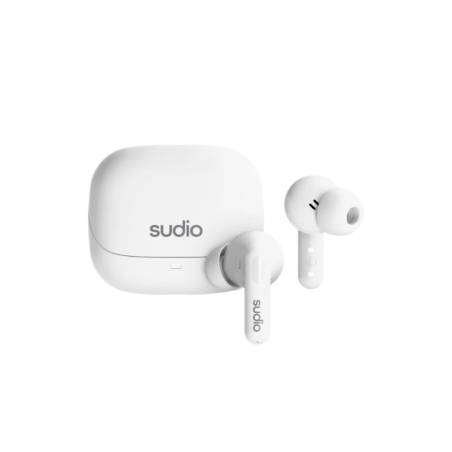 Sudio Earbuds | C8 | Bluetooth | In-ear | Microphone | White | Noise canceling | Wireless