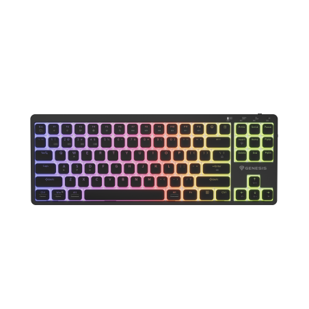 Genesis Thor 430 TKL | Gaming Keyboard | Wireless | Bluetooth | US | Linear | Black