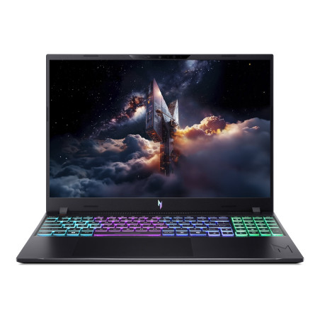 Acer Nitro V 16 AI ANV16-A71 | Black | 16 " | IPS | WUXGA | 1920 x 1200 pixels | Anti-glare | AMD Ryzen AI 7 | 450 | 32 GB | DDR5 SDRAM | Solid-state drive capacity 1000 GB | NVIDIA GeForce RTX 5060 | GDDR7 | 8 GB | Windows 11 Home | 802.11ax | Bluetooth version 5.4 | Keyboard language English, Russian | Keyboard backlit | Warranty 24 month(s)