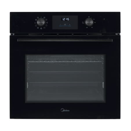 Midea MBO65M80M1-BK Oven, Built-in, Electric, Width 59.5 cm, Touch Display, Black | Midea