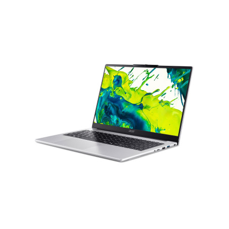 Acer Aspire Lite 15 AL15-44P | Light silver | 15.6 " | FHD | 1920 x 1080 pixels | AMD Ryzen 5 | 7430U | 8 GB | DDR4 SDRAM | Solid-state drive capacity 512 GB | AMD Radeon Graphics | Windows 11 Home | Keyboard language US International | Warranty 24 month(s)