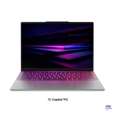 Lenovo Yoga Slim 7 14IPH11 Intel | Luna Grey | 14 " | OLED | WUXGA | 1920 x 1200 pixels | Glossy | Intel Core Ultra 5 | 322 | 16 GB | Soldered LPDDR5X | Solid-state drive capacity 512 GB | Intel Graphics | Windows 11 Home | 802.11be | Bluetooth version 5.4 | Keyboard language English | Keyboard backlit | Warranty 24 month(s) | Battery warranty 12 month(s)