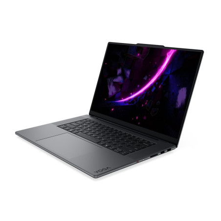 Lenovo Yoga Pro 9 16IPH11 Intel | Thunder Grey | 16 " | OLED | Touchscreen | 2.8K WQXGA+ | 2880 x 1800 pixels | Intel Core Ultra 7 | 356H | 32 GB | Soldered LPDDR5X | Solid-state drive capacity 1000 GB | NVIDIA GeForce RTX 5060 | GDDR7 | 8 GB | Windows 11 Pro | 802.11be | Bluetooth version 5.4 | Keyboard language Nordic | Keyboard backlit | Warranty 24 month(s) | Battery warranty 12 month(s)