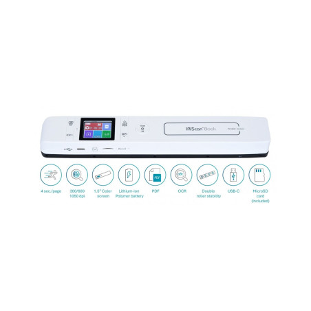 IRIS IRIScan Book 7 | Handheld Scanners