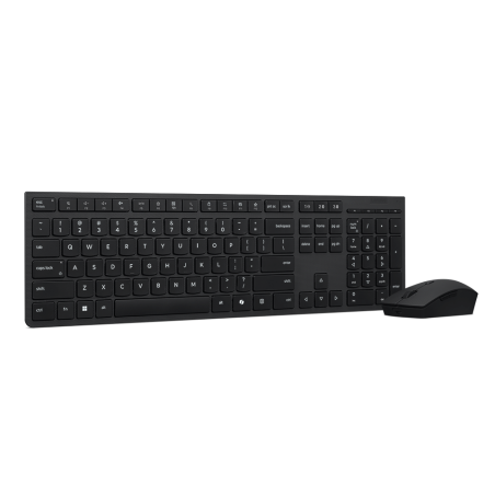 Lenovo Professional Wireless Rechargeable Combo Keyboard and Mouse | Keyboard and Mouse Set | Wireless | Mouse included | Bluetooth | Lithuanian | Rechargeable professional | Grey