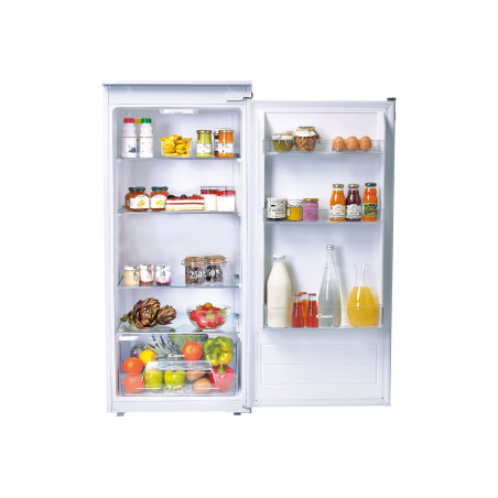Candy | Refrigerator | CIL 220 EE/N | Energy efficiency class E | Built-in | Larder | Height 122.1 cm | Fridge net capacity 197 L | 39 dB | White