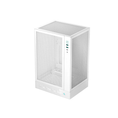 Deepcool PC Gaming Case | CH170 DIGITAL | Mini ITX | ATX PS2 | White