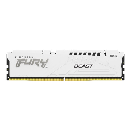 Kingston KF560C30BWE-32 32GB 6000MT/s DDR5 CL30 DIMM FURY Beast White EXPO | Kingston