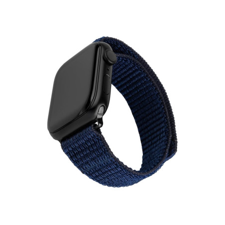 Fixed | Sporty Strap for Apple Watch 38/40/41mm | 160-210 | Nylon | Dark blue