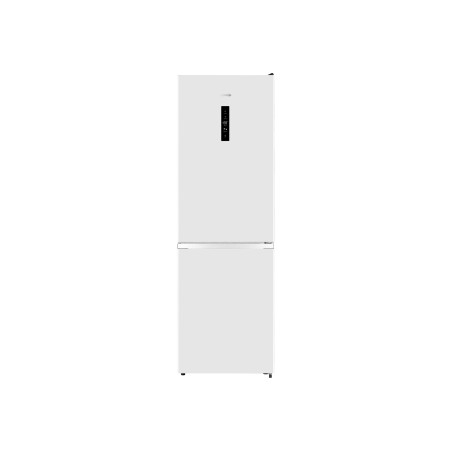 Gorenje N619EAW4 | Energy efficiency class E | Free standing | Combi | Height 186 cm | No Frost system | Fridge net capacity 207 L | Freezer net capacity 97 L | Display | 39 dB | White