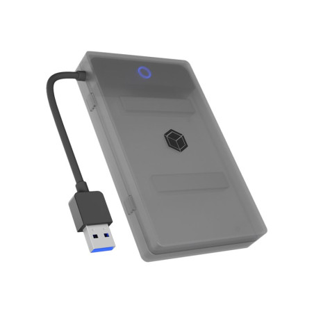 Raidsonic | Icy Box Adapter for 1x HDD/SSD With Protection Box | IB-AC603b-U3 | SATA III | USB 3.0 Type-A | 2.5"