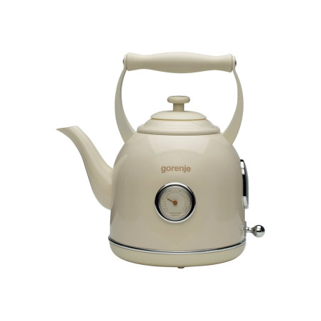 Gorenje | Kettle | K17CLIN | Electric | 2000 W | 1.7 L | Plastic/Metal | 360° rotational base | Beige