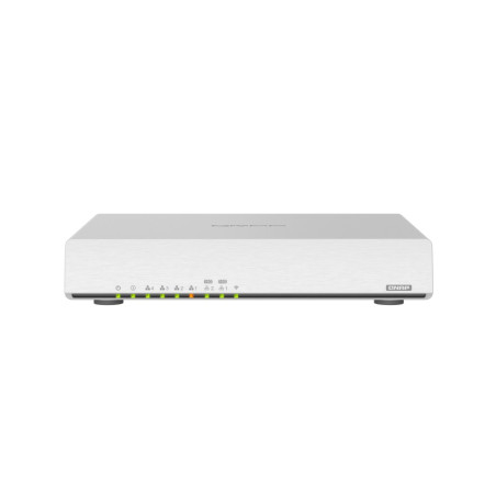QNAP | Dual bandRouter | QHora-301W | 802.11ax | Ethernet LAN (RJ-45) ports 6 | Mesh Support Yes | MU-MiMO Yes | No mobile broadband | Antenna type Internal