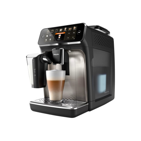 Philips | Series 5400 Coffee Maker | EP5447/90 | Pump pressure 15 bar | Built-in milk frother | Fully Automatic | 1500 W | Black