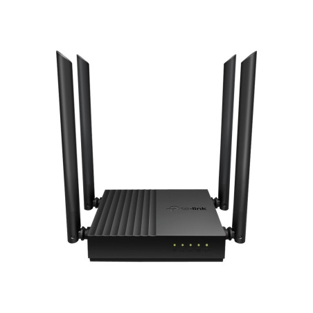 TP-LINK | AC1200 Wireless MU-MIMO Wi-Fi Router | Archer C64 2.0 | 802.11ac | 867+300 Mbit/s | 10/100/1000 Mbit/s | Ethernet LAN (RJ-45) ports 4 | Mesh Support Yes | MU-MiMO Yes | No mobile broadband | Antenna type 4 x Fixed Omnidirectional