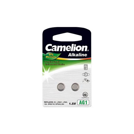 Camelion | AG1/LR60/LR621/364 | Alkaline Buttoncell | 2 pc(s)