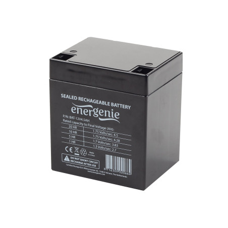 EnerGenie | UPS battery, 12V, 4.5 Ah | BAT-12V4.5AH