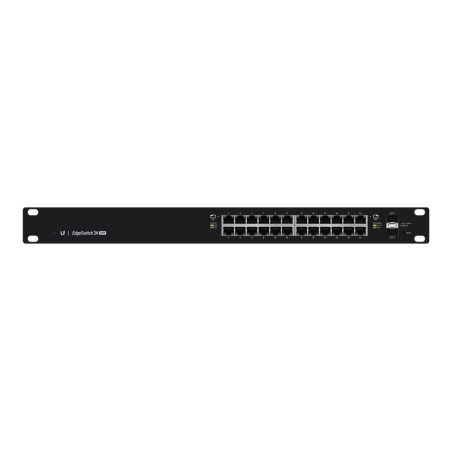 Ubiquiti | Switch | ES-24-250W | Web managed | Rackmountable | Gigabit Ethernet (copper) ports quantity 24 | SFP ports quantity 2