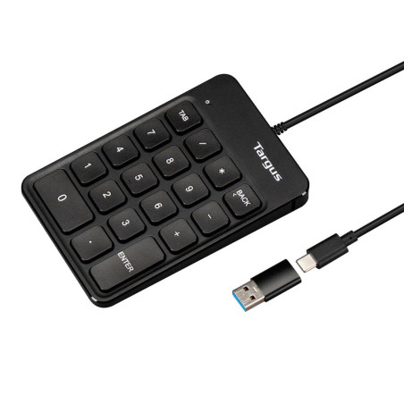 Targus AKP13GL numeric keypad Universal USB Black