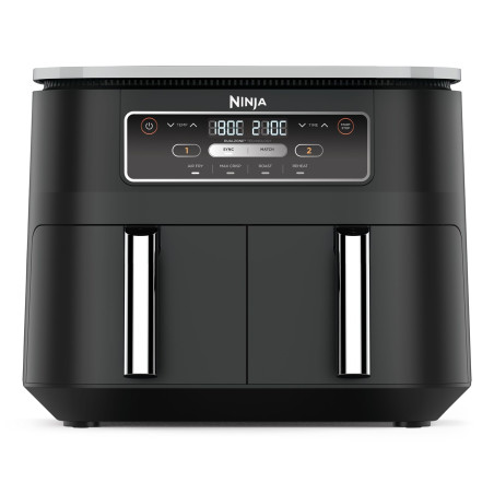 Ninja AF200EU fryer Double 7.6 L Stand-alone 2400 W Hot air fryer Black