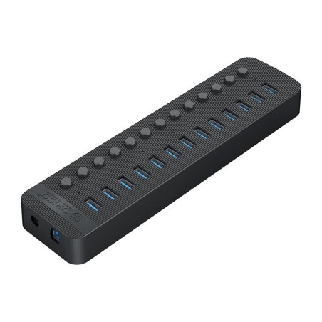 HUB USB-A Orico CT2U3-13AB-EU-BK-BP 13x USB-A 5Gbps BC 1.2 60W czarny