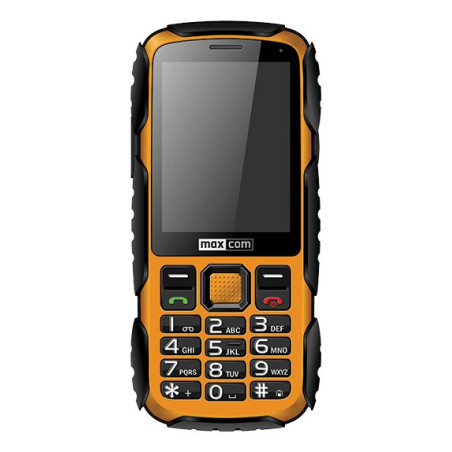 MaxCom Strong MM920 7.11 cm (2.8") 140 g Black, Yellow Rugged phone