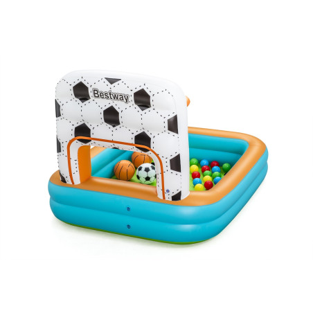 Bestway Kick ‘N Swish 3-in-1 Multi-Use Inflatable Ball Pit with 18 Play Balls