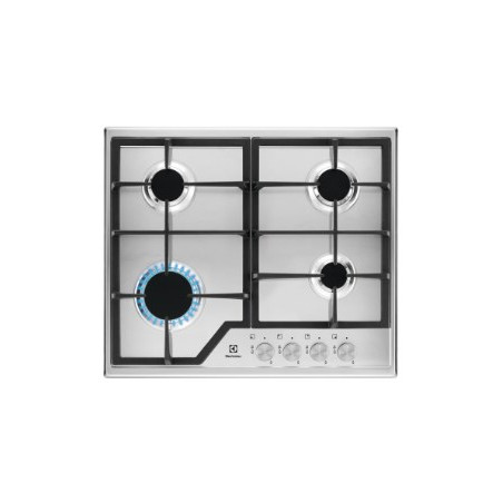 Electrolux KGS6426SX Stainless steel Built-in 59 cm Gas 4 zone(s)