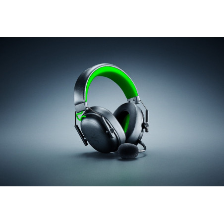 Razer BlackShark V3 X HyperSpeed Headset Wired & Wireless Head-band Gaming USB Type-A Bluetooth Black, Green