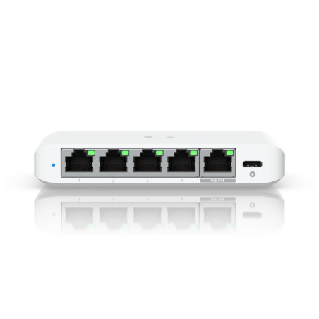 Ubiquiti | Flex Mini 2.5G | Flex Mini 2.5G Compact, 5-port 2.5G switch | Desktop | Managed L2+