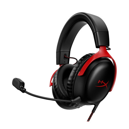 HEADSET HYPERX CLOUD III/BLACK/RED 727A9AA HYPERX