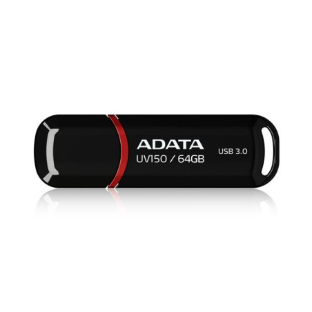 MEMORY DRIVE FLASH USB3.1 64GB/BLACK AUV150-64G-RBK ADATA
