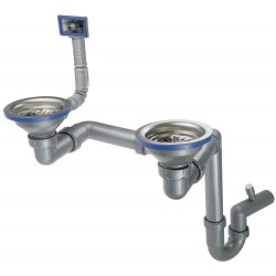 Siphon for 1.5- and 2-bowl...
