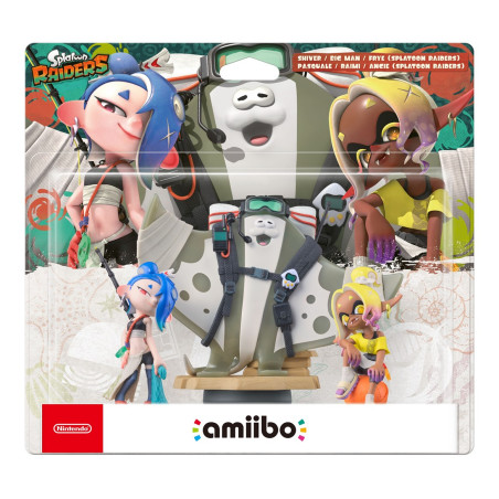 Nintendo Amiibo Shiver, Big Man, Frye (Splatoon Raiders) Interactive gaming figure
