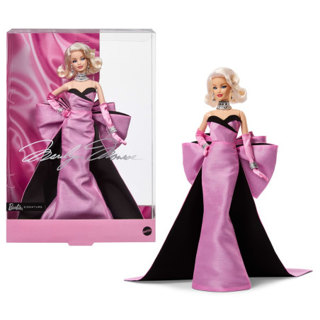 Barbie Signature Marilyn Monroe Collectible Doll, Wearing Iconic Pink Dress from the Film & “Diamonds” Jewelry