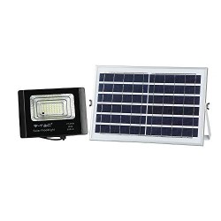 V-TAC 12W Black IP65 Solar...