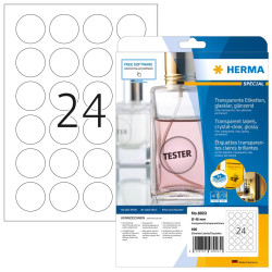 HERMA Labels transparent...