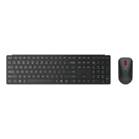 Lenovo 4X31S04814 keyboard Mouse included Office RF Wireless + Bluetooth German Black