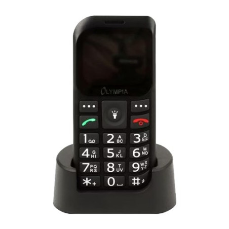 Olympia Mobiltelefon BELLA+ GroĂźtasten schwarz
