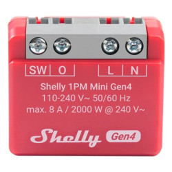 Shelly 1PM Mini Gen4 Smart...