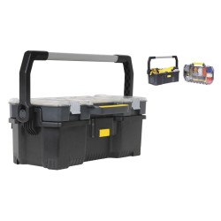 19" tool box with organizer