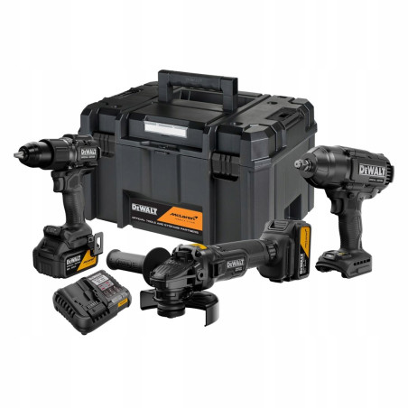 Zestaw elektronarzędzi Dewalt 18v xr zestaw 3-elementowy 2x5ah