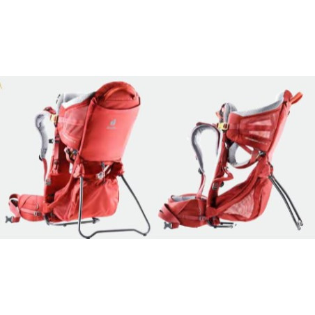 Deuter Kid Comfort Active SL Baby carrier backpack Polyamide Red