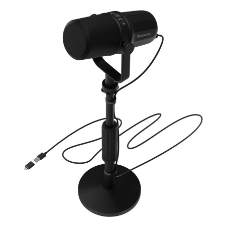 GENESIS Radium 750D Black PC microphone